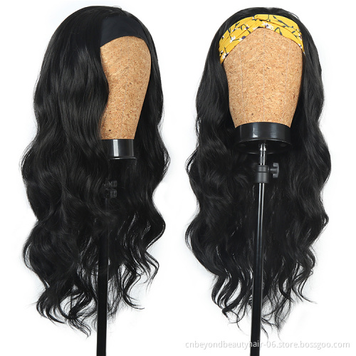Synthetic Hair Wigs For Black Women Headband Wigs Pre Plucked Hairline 22inch Headband Wigs for Black Women